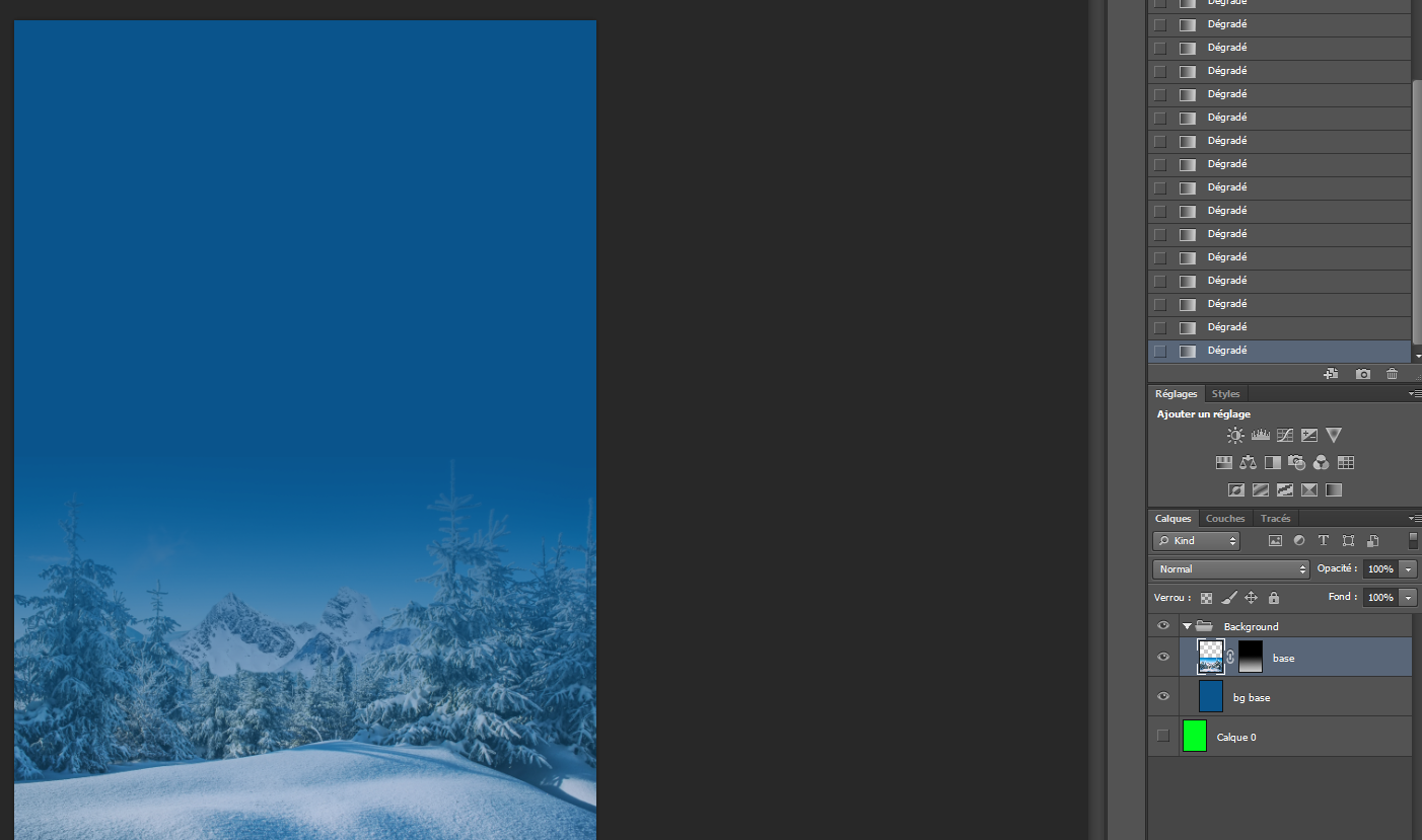 Comment Faire Un Fond Dégradé Sur Photoshop [Résolu] Photoshop dégrader une image sur un fond par Alexmtch